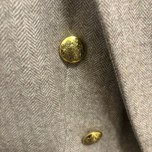 Banana Republic Herringbone Icon Blazer size 10 petite - Picture 5 of 9